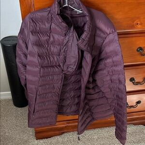 Amazon basics Purple Puffer Jacket
